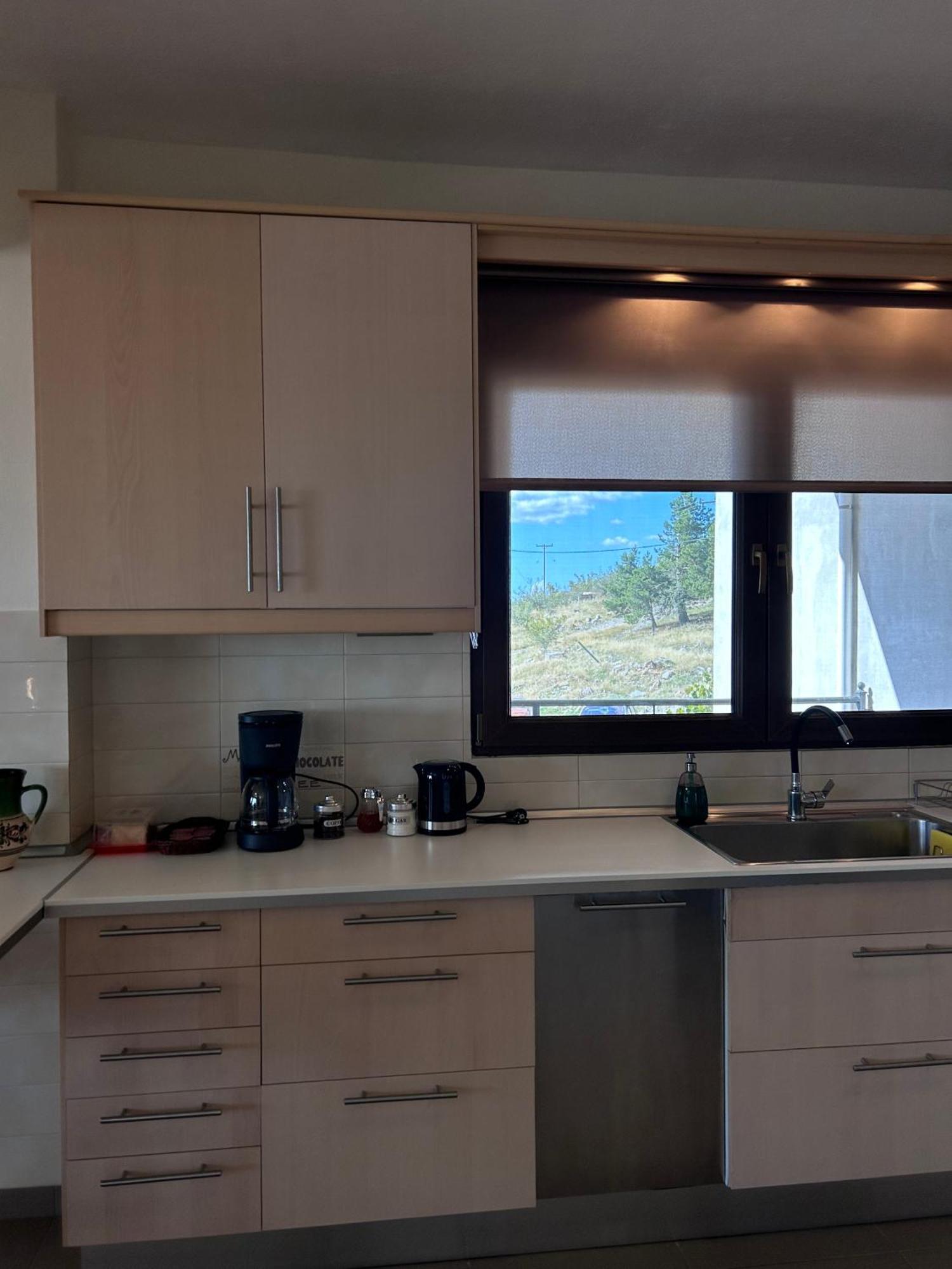 The Watch Tower B Apartment Siatista Bagian luar foto
